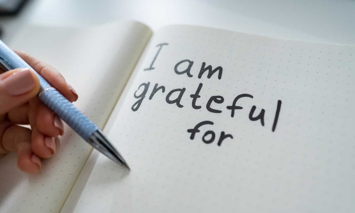 Keeping a Gratitude Journal