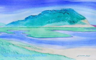 Zen and the Art of Serendipity - Estuary South of Del Mar by Edward Kane