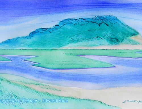 Zen and the Art of Serendipity: How a hideous attack by terrorists led an octogenarian artist to study Judaism and create paintings to illustrate my first poetry collection, ‘Gentle Currents: Poems of Pause & Peace’